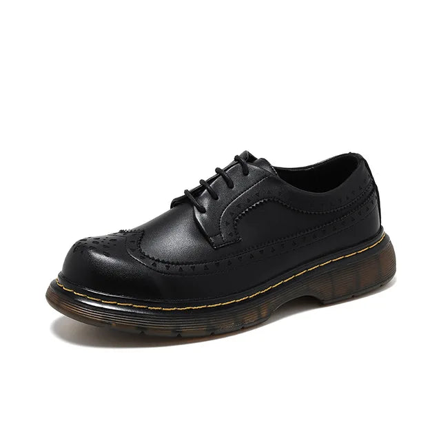 Stylish and Comfortable Outdoor Leather Motorcycle Riding Shoes