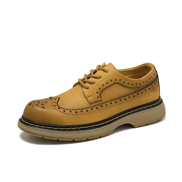 Stylish and Comfortable Outdoor Leather Motorcycle Riding Shoes