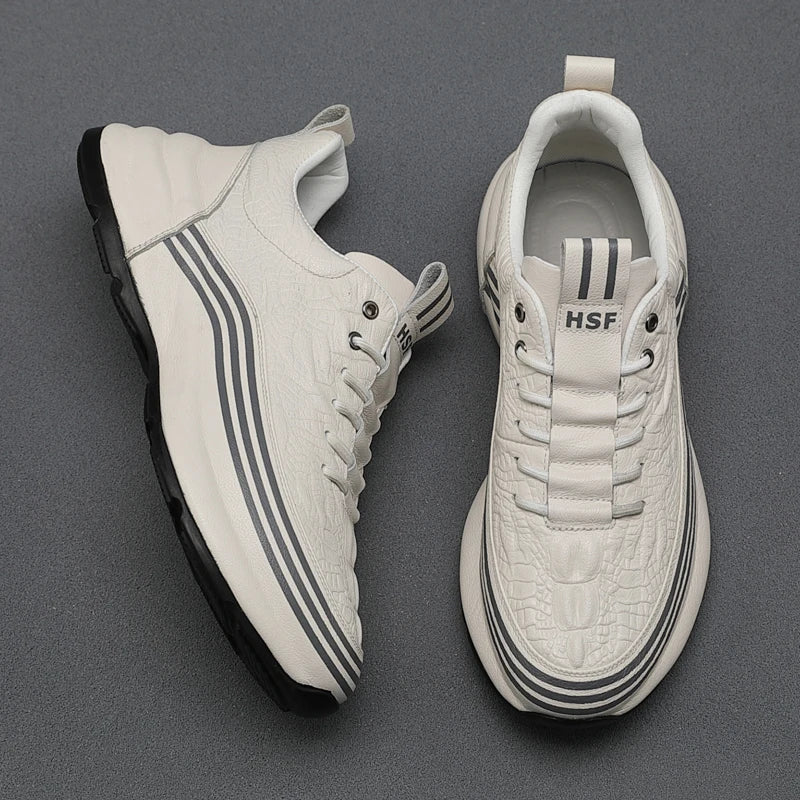 Stylish Casual Height-Increasing and Breathable Men's and Women's Sneakers