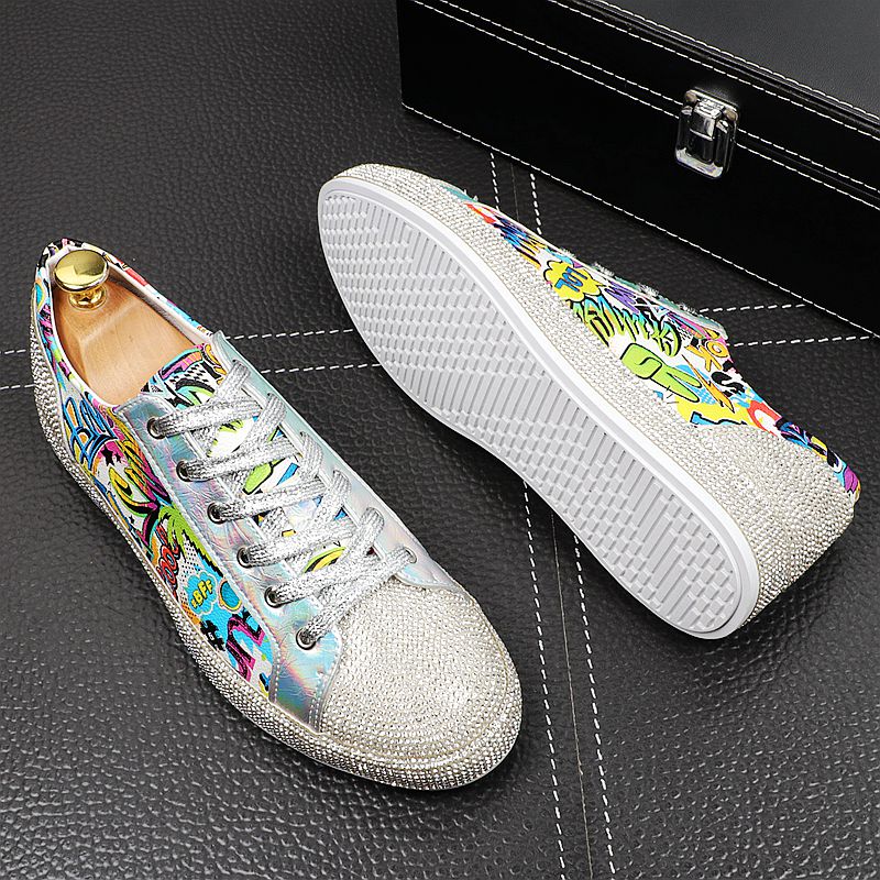 Casual and Trendy Multi-Color Street Style Laugh-Out-Loud Loafers Sneakers for a Fashionable Look