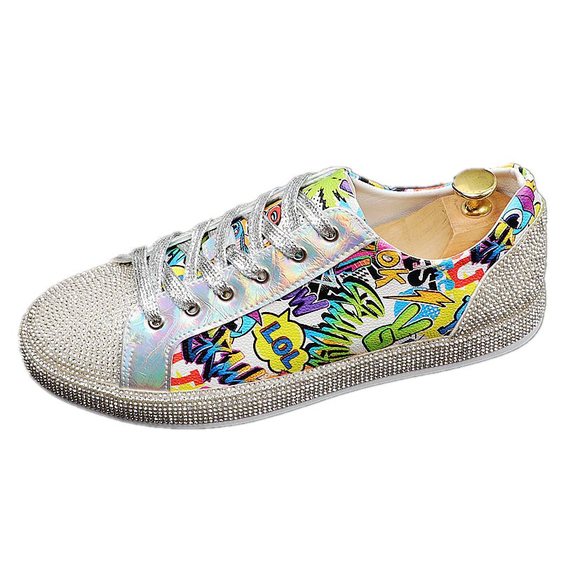 Casual and Trendy Multi-Color Street Style Laugh-Out-Loud Loafers Sneakers for a Fashionable Look