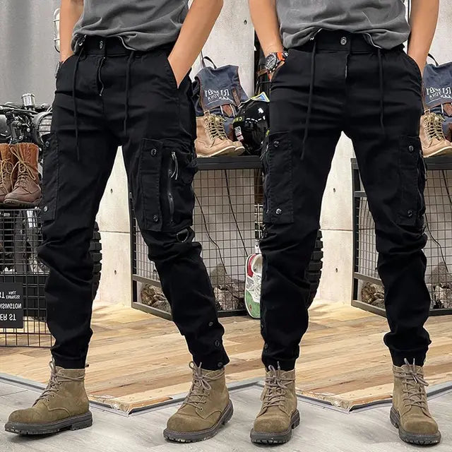 High-Quality Military-Style Tactical Cargo Ankle-Length Pants