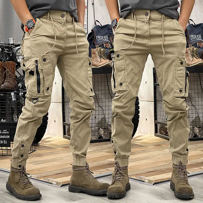 High-Quality Military-Style Tactical Cargo Ankle-Length Pants