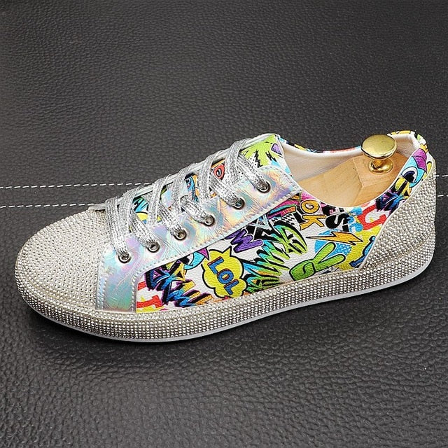 Casual and Trendy Multi-Color Street Style Laugh-Out-Loud Loafers Sneakers for a Fashionable Look