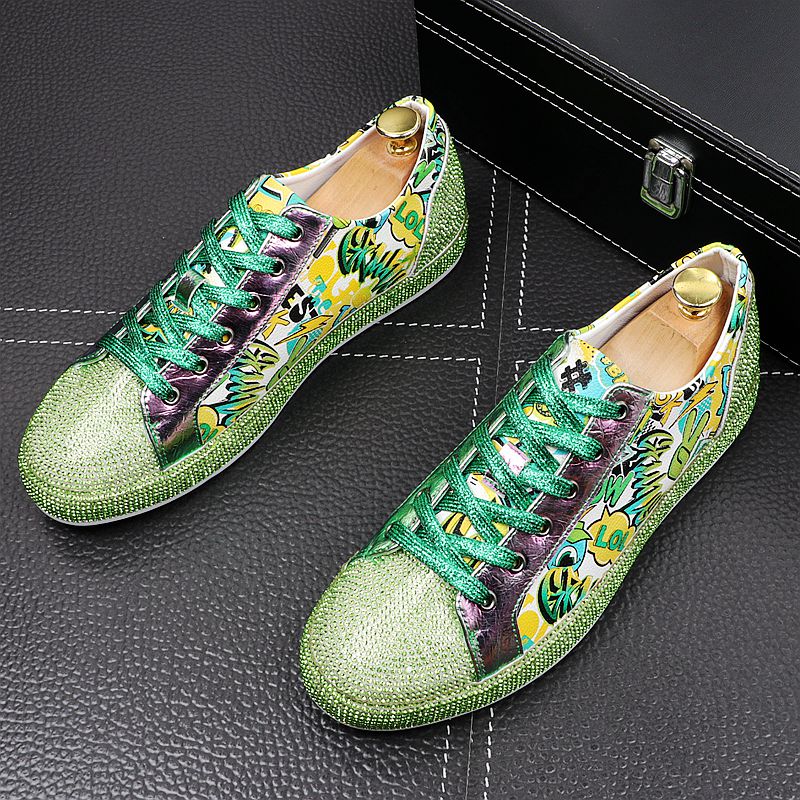 Casual and Trendy Multi-Color Street Style Laugh-Out-Loud Loafers Sneakers for a Fashionable Look
