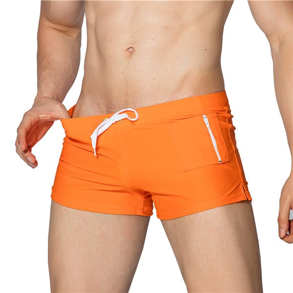 Men's Adjustable Solid Shorts for Comfortable Summer Wear