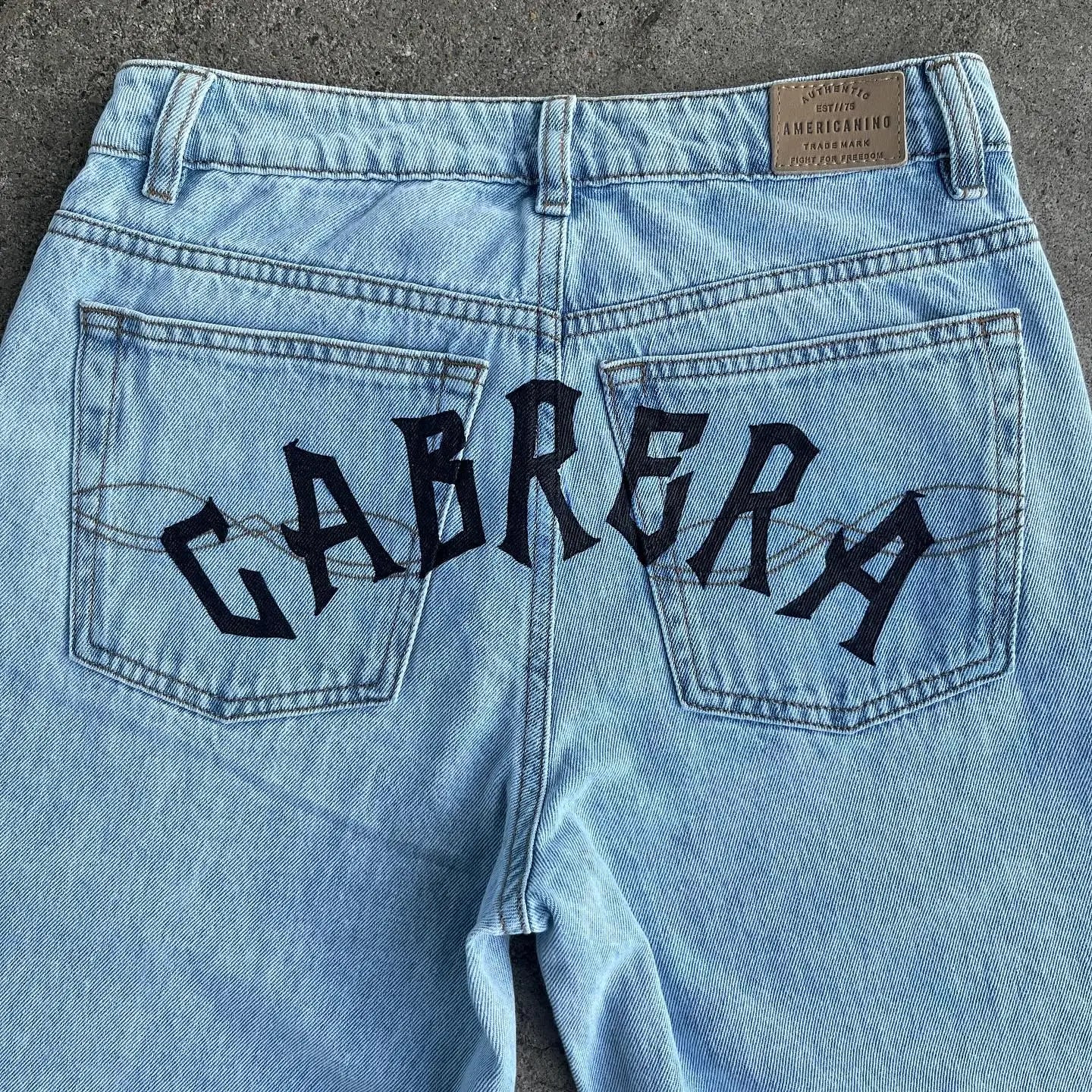 Stylish Harajuku Anime-Inspired Graphic Printed Denim Jeans for Fashionable Wear